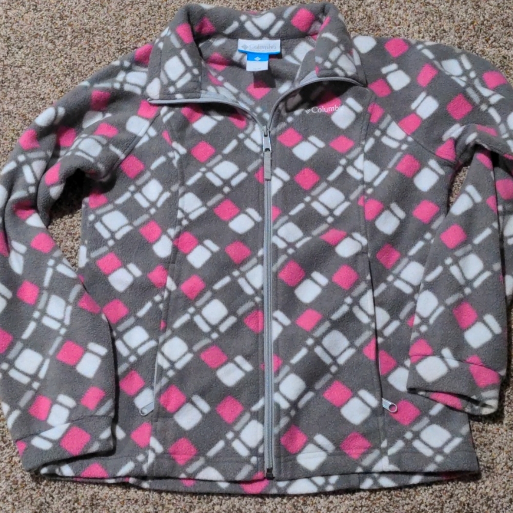 Girls Columbia Fleece Jacket - Size 14/16